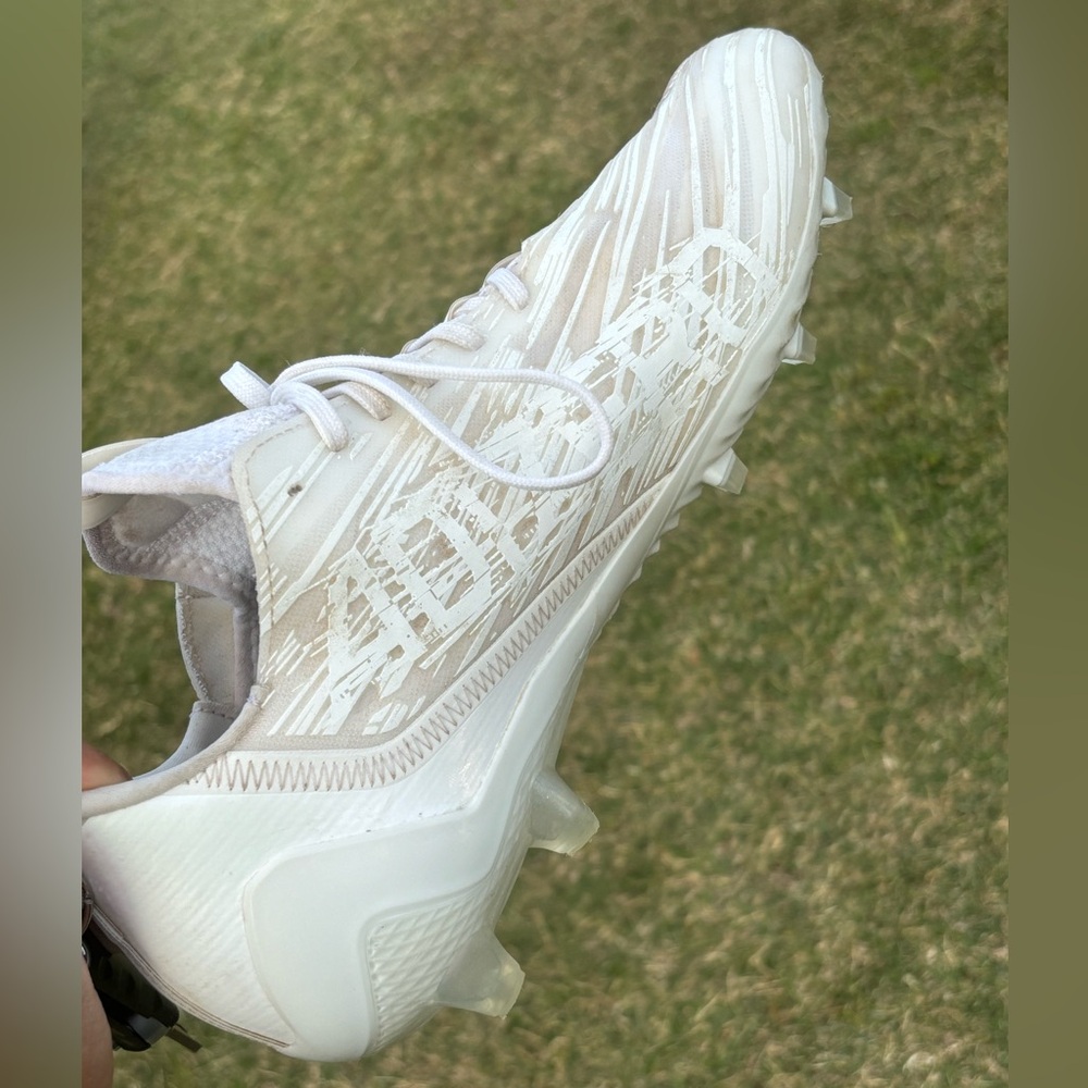 Adidas Adizero Performance Football Cleets White Size 12
